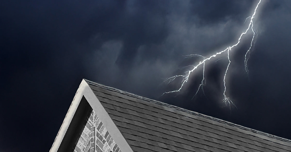 Lightning protection and surge protection working together to safeguard a Texas home from storm damage