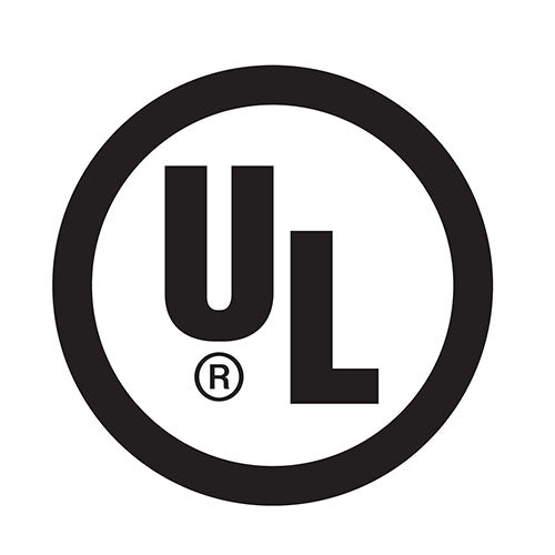 UL certification logo representing the UL-listed lightning protection components used by Lightning Safety Solutions for compliant installations.